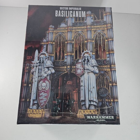 Warhammer 40k Imperial Sector Imperialis Terrain BASILICANUM OOP sealed - Picture 7 of 7